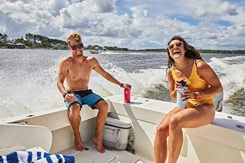 Hydro Flask 32 oz Water Bottle | Stainless Steel & Vacuum Insulated | Wide Mouth with Leak Proof Flex Cap | Watermelon