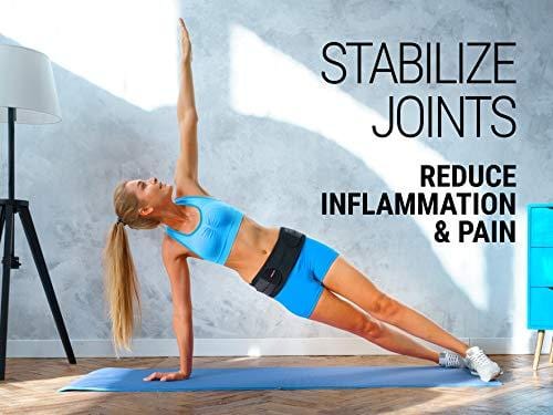 Sacroiliac Joint Brace SI Belt to Relieve Leg/Sciatica Nerve Pain, Lower Back Pain and Lower Spine and Hips Pain | Breathable, Comfortable, Anti-Slip Back Braces to Reduce Joint Inflammation