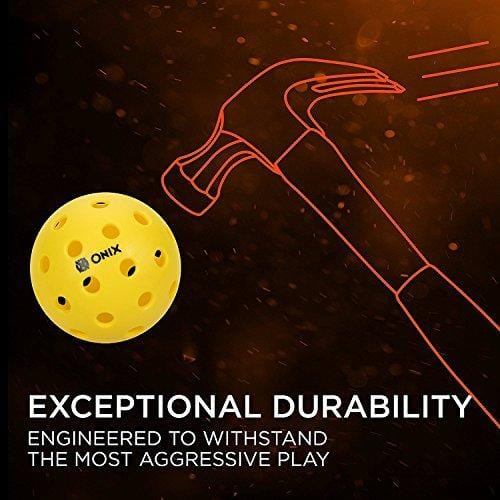 Onix Pure 2 Outdoor Pickleball Balls (Yellow, 100-Pack)