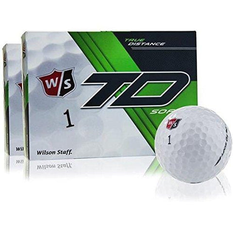 Wilson Staff True Distance Soft Golf Balls - 2 Dozen