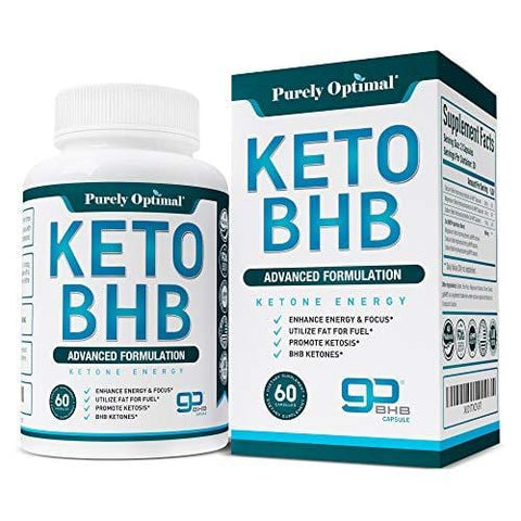 Premium Keto Diet Pills - Utilize Fat for Energy with Ketosis - Boost Energy & Focus, Manage Cravings, Support Metabolism - goBHB Ketogenic Supplements for Women and Men - 30 Day Supply