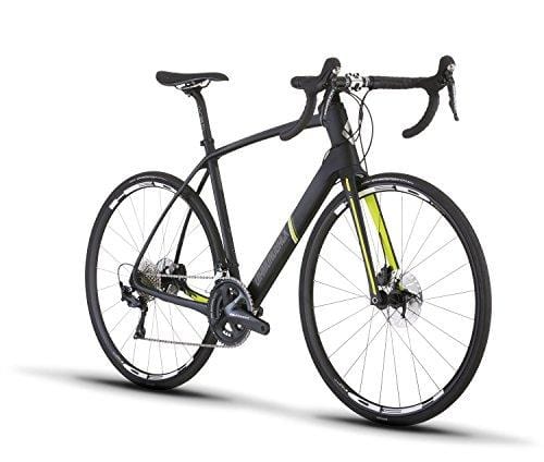 Diamondback Bicycles Century 6 Carbon Endurance Road Bike, 54cm/Medium, Black
