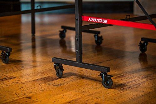 STIGA Advantage Competition-Ready Indoor Table Tennis Table 95% Preassembled Out of the Box with Easy Attach and Remove Net