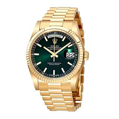 Rolex Day Date Champagne Dial Automatic 18K Yellow Gold Automatic Watch 118238GNSP