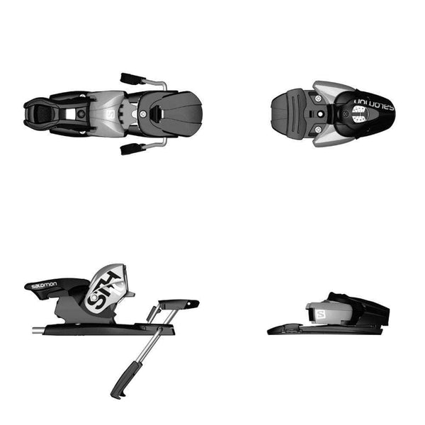 Salomon STH 10 Ski Bindings Silver/Black 90mm