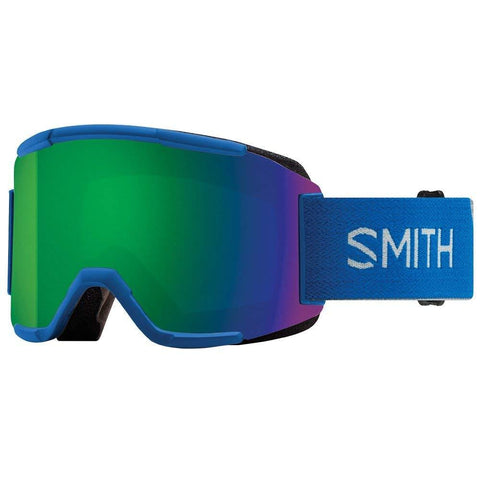 Smith Optics Squad Adult Snow Goggles - Imperial Blue/Chromapop Sun Green Mirror/One Size