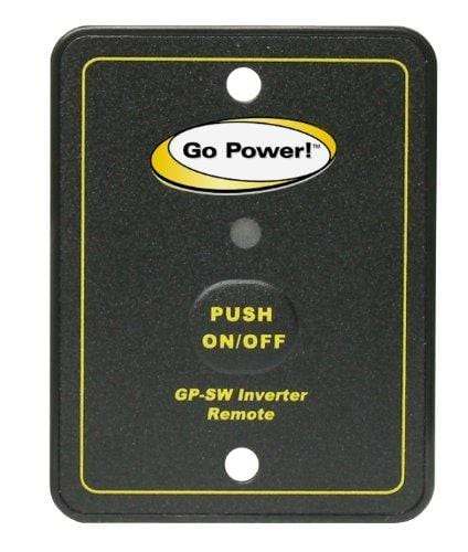 Go Power! Weekender SW Complete Solar and Inverter System with 160 Watts of Solar