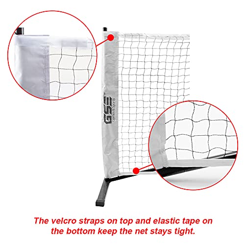 GSE Games & Sports Expert Professional Regulation Size Portable Pickleball Net System with Carrying Case
