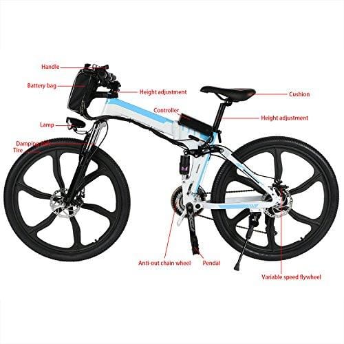 yiilove electric bicycle Yiilove Electric Mountain Bike 26'' Wheel Ebike 36V Lithium-Ion Batter – Ultra Pickleball