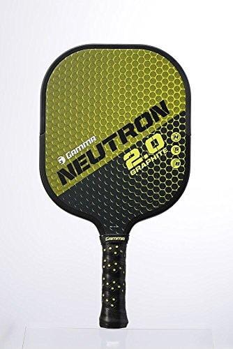 GAMMA Sports 2.0 Pickleball Paddles: Neutron 2.0 Pickleball Rackets - Textured Graphite Face - Mens and Womens Pickle Ball Racquet - Indoor and Outdoor Racket - Yellow Pickle-Ball Paddle - 7 oz [product _type] Gamma Sports - Ultra Pickleball - The Pickleball Paddle MegaStore