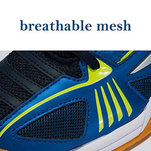 Mishansha Badminton Shoes for Men Non Slip Indoor Court Volleyball Tennis Sneakers Safety Training Shoe Blue