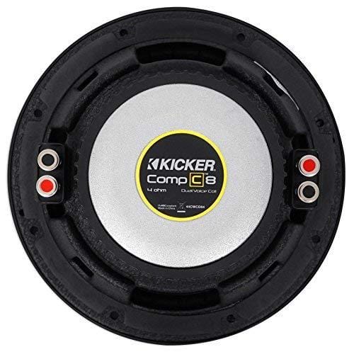 Kicker CompC 44CWCD84 8" Dual 4-ohm Component Subwoofer