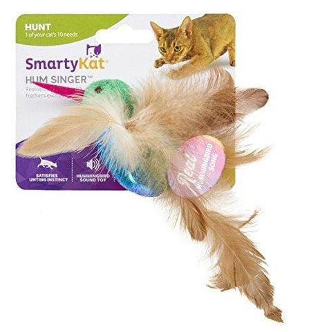 SmartyKat Hum Singer Electronic Sound Cat Toy