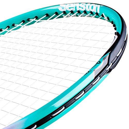 Senston 23" Junior Tennis Racket for Kids Children Boys Girls Tennis Racquet Blue with Racket Cover