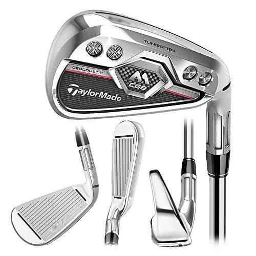 TaylorMade Golf MCGB Men's Iron Set (Set of 7 total clubs: Steel Regular Flex 5-PW SW Iron Set, Right Hand)