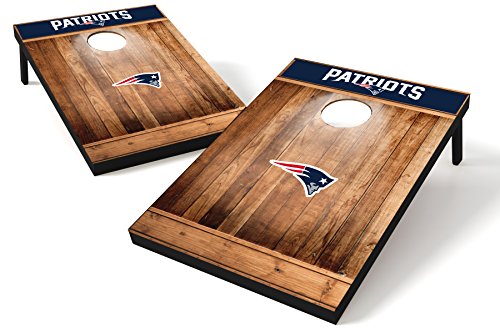 Wild Sports NFL Cornhole Outdoor Game Set, MDF Wood, Brown, 2' x 3' Foot - Recreational Series, 2'x3'