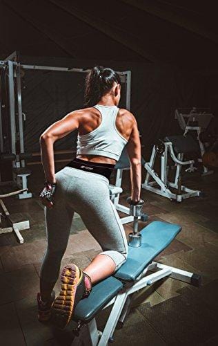 Copper Compression Recovery Back Brace - Highest Copper Content With Infused Fit. Back Braces For Lower Back Pain Relief. Lumbar Waist Support Belt For Men & Women. Size L/XL Fits Waist 39" - 50"