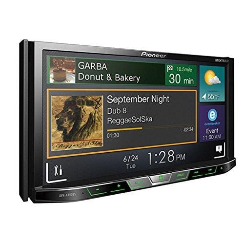 Pioneer AVH-X490BS Double Din Bluetooth In-Dash DVD/CD/Am/FM Car Stereo Receiver with 7-Inch WVGA Display/Sirius Xm-Ready
