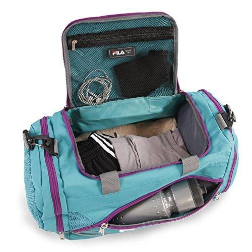 Fila Sprinter 19" Sport Duffel Bag, Teal/Purple
