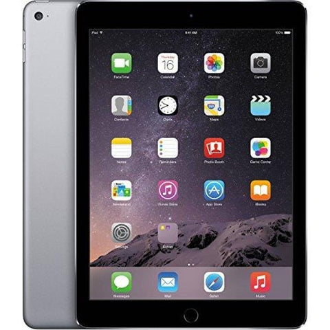 Apple iPad Air 2, 64 GB, Space Gray, (Renewed)