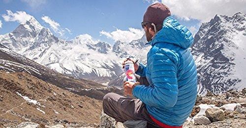 Polar Bottle Insulated Water Bottle (24-Ounce) (Blue)