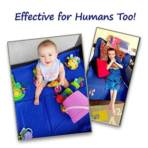 Arf Pets Pet Dog Self Cooling Mat Pad for Kennels, Crates and Beds 23x35