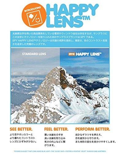 Spy Optic Men's Mccoy Rectangular, Soft Matte Black/Happy Gray/Green, 63 mm