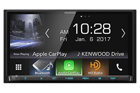 Kenwood DDX775BH In-Dash 2-DIN 6.95" Touchscreen DVD Receiver with Spotify, Waze, YouTube and Pandora via Weblink
