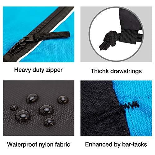 Venture Pal Packable Sport Gym Drawstring Sackpack Backpack Bag with Wet Pocket for Men,Women,Kids-Blue