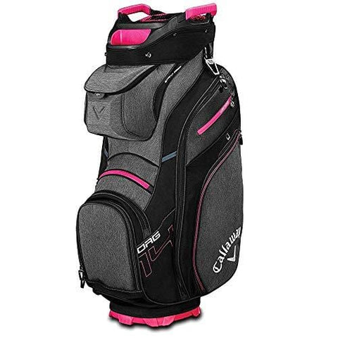 Callaway Golf 2019 Org 14 Cart Bag, Black/Titanium/Pink