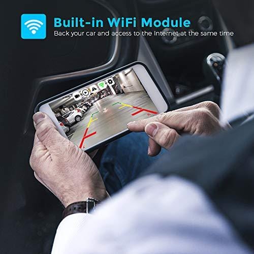 AUTOLOVER Backup Camera, Wireless Backup Camera for Truck, RV, Camper, Trailer, WiFi Backup Camera with Night Vision and IP67 Waterproof for iPhone, iPad or Andriod Devices