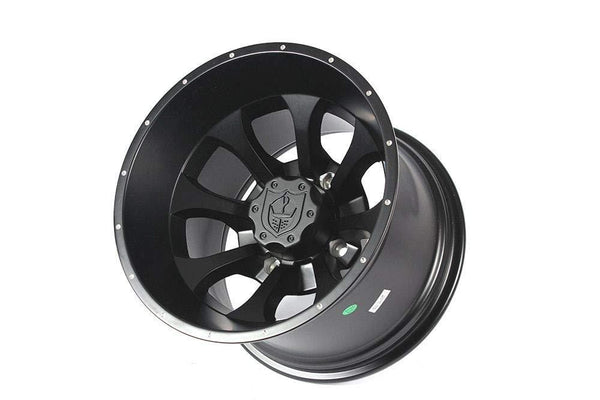 Pro Armor CA1410KNBL 14" Knight UTV Wheel Rim, 14x10 Matte Black, 4x137 Lug Pattern, for Can-Am Maverick Max X3