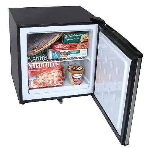 EdgeStar CRF150SS-1 1.1 Cu. Ft. Convertible Refrigerator or Freezer w/Lock - Stainless Steel