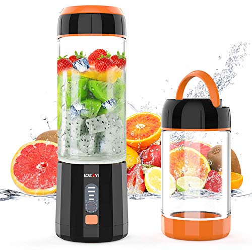 Portable Juicer Blender Cup USB Rechargeable Mixer Smoothies Mini