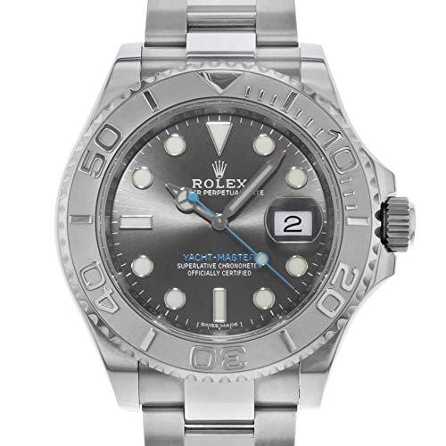 Rolex Yacht-Master 40 Dark Platinum Dial Steel Oyster Mens Watch 116622DPLSO