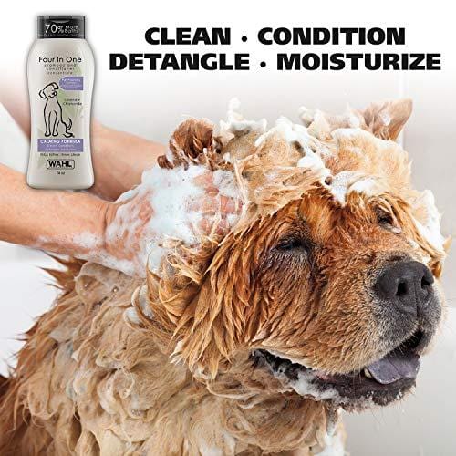 Wahl Pet/Dog 4-in-1 Lavendar Chamomile Shampoo and Conditioner