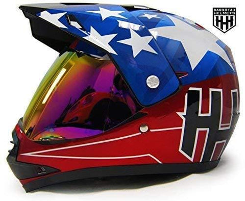HHH DOT Youth Helmet for Dirtbike ATV Motocross MX Motorcyle Helmet with VISOR