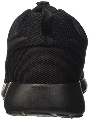 Nike Womens Roshe One Fabric Low Top Lace Up, Black/Black/Dark Grey, Size 9.5