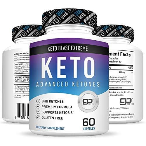 Keto Pills - Real Weight Loss - Lose Unwanted Pounds - Burn Fat Fast - Weight Loss for Women & Men - 60 Capsules