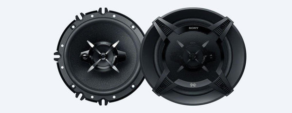 Sony DSX-A405BT Bluetooth, USB, AUX Receiver, and Two Pairs of XS-FB1630 6.5" 3-Way Coaxial Speakers