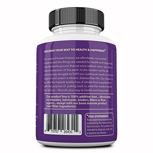 Ancestral Supplements Grass Fed Brain (with Liver) - Supports Brain, Mood & Memory Health (180 Capsules)