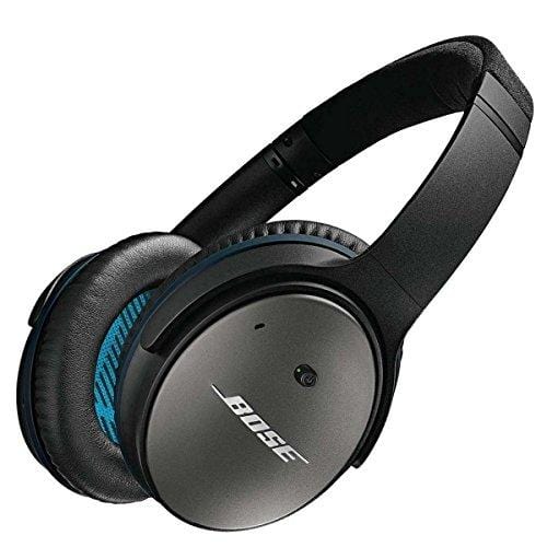 Bose QuietComfort 25 Acoustic Noise Cancelling Headphones for Apple devices - Black (wired, 3.5mm)