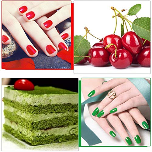 Anself 36 Colors Nail Gel Art Polish Pigment UV Gel Set