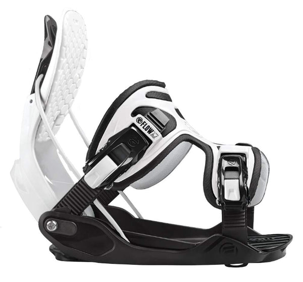 Flow 2020 Alpha White Stormtrooper Snowboard Bindings - Large - Upgraded