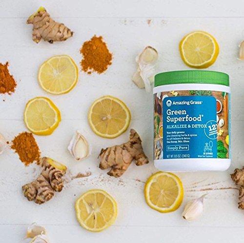 Amazing Grass Green Superfood Detox and Digest Cleanse Organic Powder