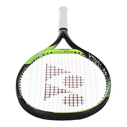 Yonex EZONE 100 Lite (2017 Model - 285g) Tennis Racquet (4 1/8 Grip) Strung with Black Color Racket String (Enhanced SweetSpot & Vibration Reduction)