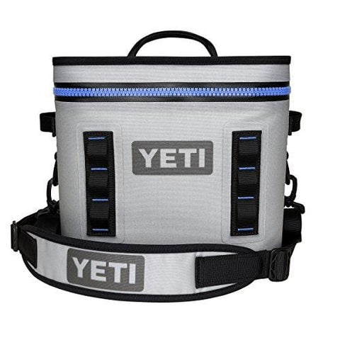 YETI Hopper Flip 12 Portable Cooler, Fog Gray/Tahoe Blue