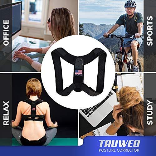 Posture Corrector For Men And Women - USA Designed Adjustable Upper Back Brace For Clavicle Support and Providing Pain Relief From Neck, Back and Shoulder (Universal) - Ultra Pickleball