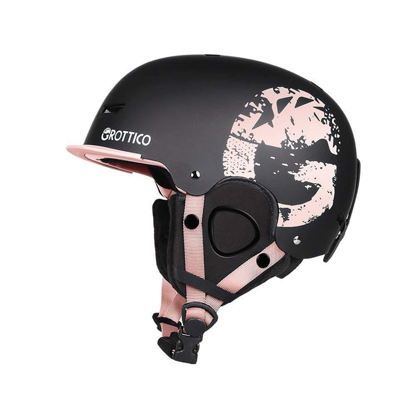 GROTTICO Ski-Snow Helmet for Kids-Youth-Women-Men - Snowboard Helmet with Visor Pass ASTM Certified Safety, 3 Sizes Options