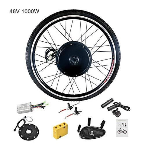 Murtisol Electric Bicycle Motor Conversion Kit-E-Bike Front Wheel 48V 1000W Cycling Hub